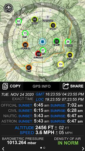 Gps Test GPS Status Data screenshot 7