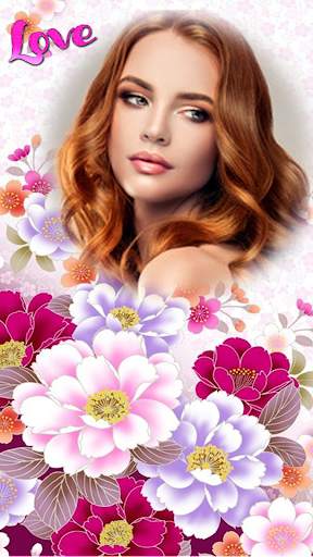 Lovely flower photo frame screenshot 3
