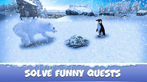 Penguin Family: Polar Bird Survival Simulator screenshot 8