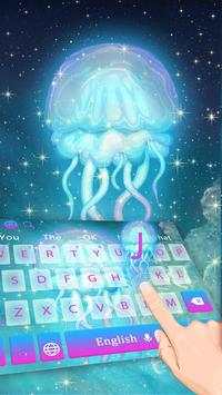 Star jellyfish keyboard theme screenshot 1
