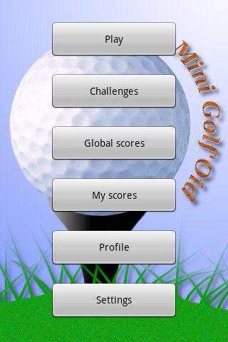 Mini Golf'Oid Free screenshot 1
