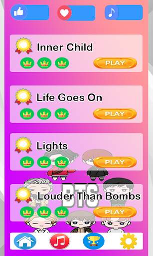 BTS Army Piano Game screenshot 2