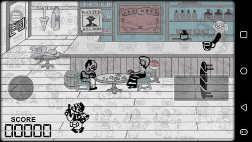 웨스턴 바(80년대 액정게임기, CG-300) screenshot 3
