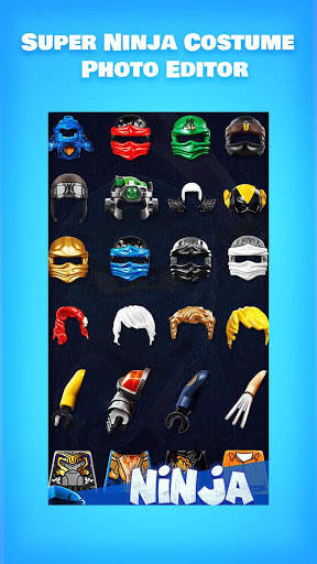 Super Ninja Costume - Construction Toys Camera screenshot 5