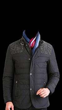 Mens Winter Jacket Photo Frames screenshot 2