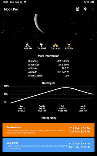 My Moon Phase - Lunar Calendar screenshot 6