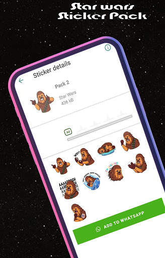WASticker Star Wars Pack screenshot 7