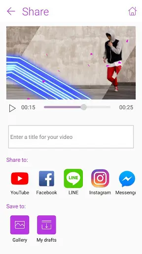 MiniMovie - Free Video and Slideshow Editor screenshot 5
