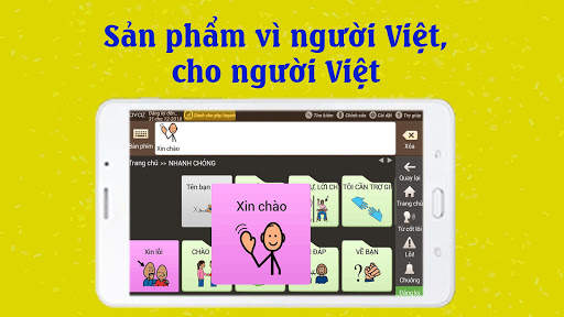 Ứng dụng Avaz Tiếng Việt cho giao tiếp. screenshot 12