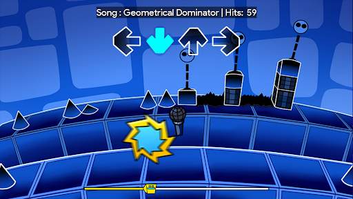 Geometry FNF Mod Test скриншот 3