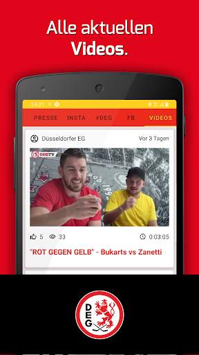 DEG Live - Eishockey aus Düsseldorf screenshot 3