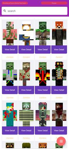 Zombie Skins for MCPE screenshot 3