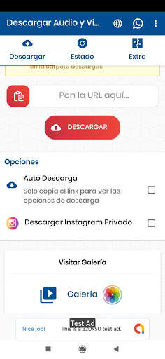 Descargar Audio, Video e Imágenes  (Mp3, Mp4, JPG) screenshot 5