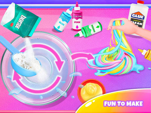 Unicorn Slime - Crazy Fluffy Trendy Slime Fun screenshot 8