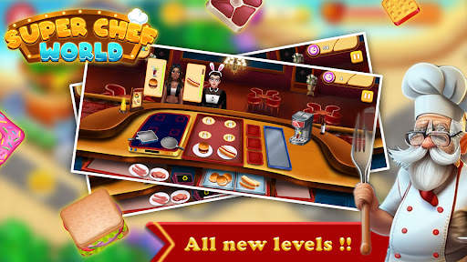 Super Chef World-Kitchen World screenshot 1