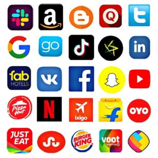 All Social Media &amp; Network App icon