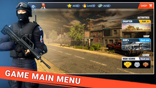 Undercover Shooter: 3D Action FPS Sniper Shooter screenshot 1