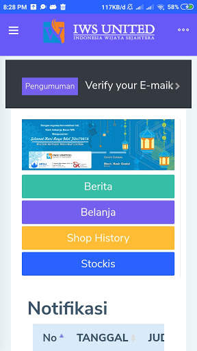 IWS Mobile screenshot 2
