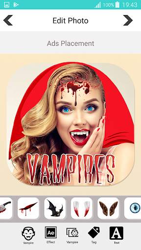 Vampire Face Maker screenshot 2