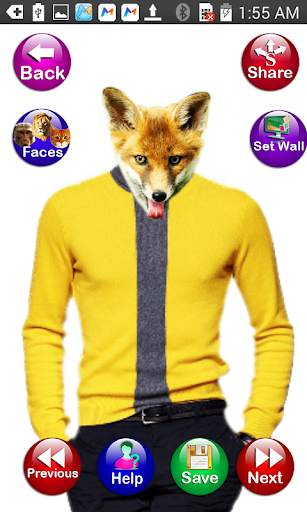 Animal Face Changer Joke screenshot 4