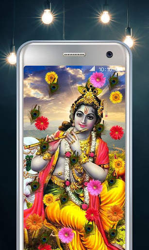 Lord Krishna Live Wallpaper screenshot 3