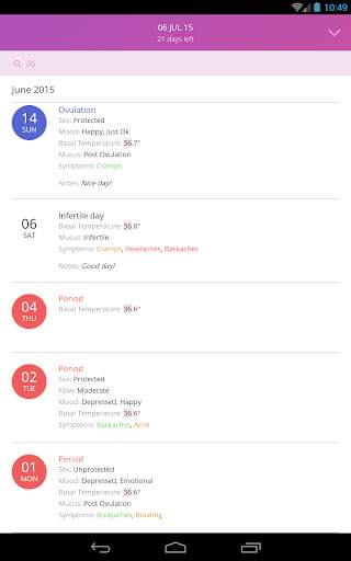 Ovu - Period Tracker Free screenshot 13