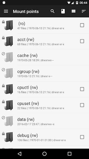 Root Spy File Manager screenshot 7