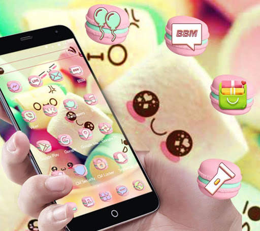 Soft marshmallow theme wallpaper screenshot 4