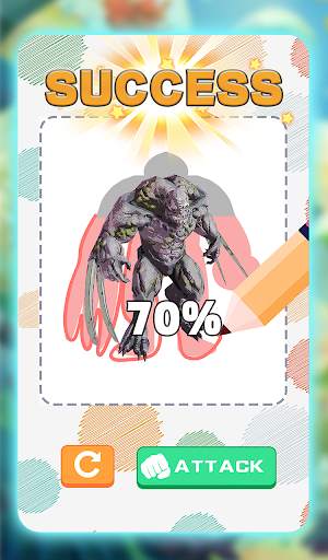 Battle of Monster: Drawing screenshot 5