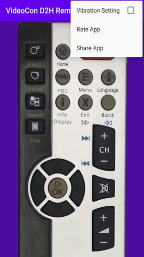 VideoCon D2H Remote App - Remote For VideoCon D2H screenshot 8