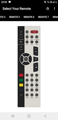 Remote For Videocon d2h screenshot 4