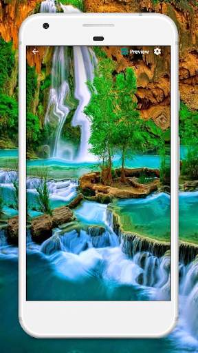 Nature Live Wallpaper - Ripple touch effects screenshot 3