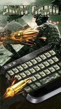 Army Camo Keyboard screenshot 1