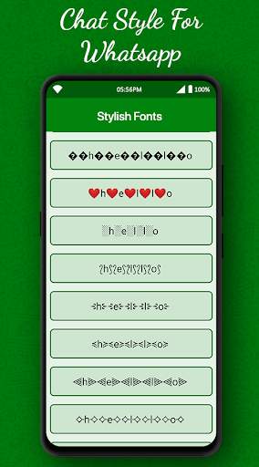 Chat Style For WhatsApp : Cool Font & Stylish Text screenshot 3