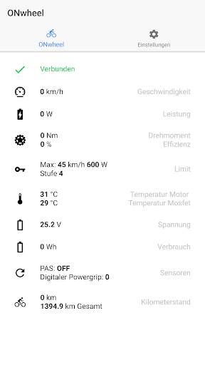 go-e ONwheel (WLAN) 1 تصوير الشاشة