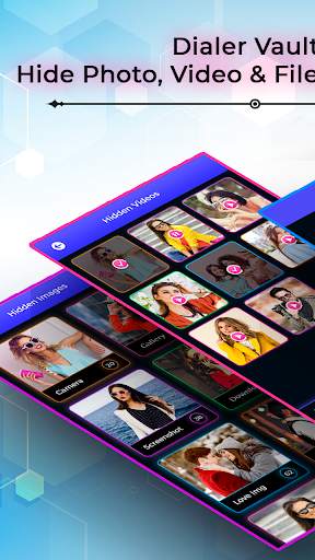 Dialer Vault - Hide Photo,Video,Files,Gallery Lock screenshot 1