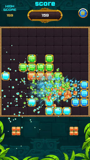 Jewels Jungle Treasure - Block Puzzle Hexa screenshot 9