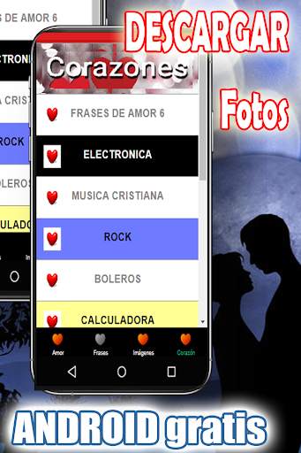 Imagenes de Corazones con Frases de Amor Gratis screenshot 3
