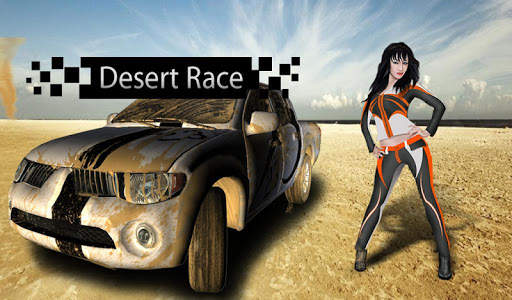 3D desert race screenshot 2