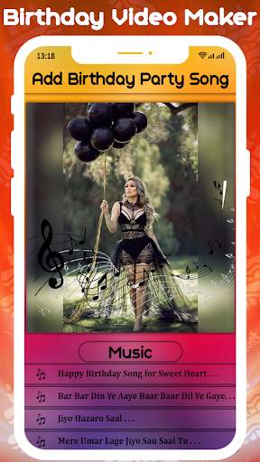 Birthday Video Maker with Song Pro screenshot 6