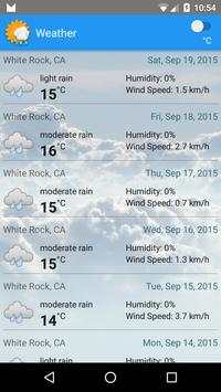 Weather screenshot 1