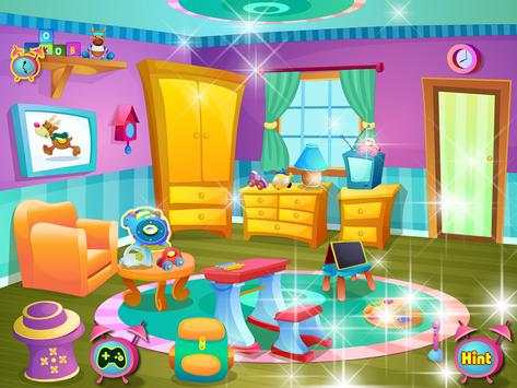 Nursery cleaning girls games screenshot 5