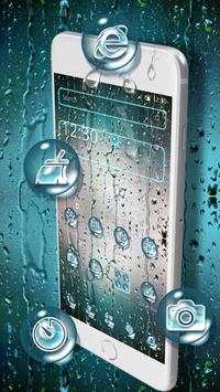 Water rain drops theme screenshot 1