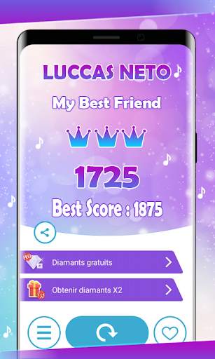 Luccas Neto Piano Tiles Game screenshot 5