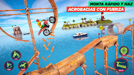 Moto Stunt: Juegos de motos screenshot 1