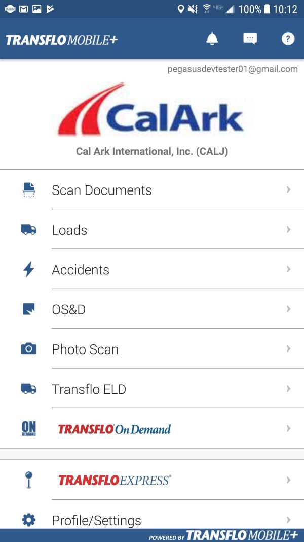 CalArk Driven Mobile screenshot 1