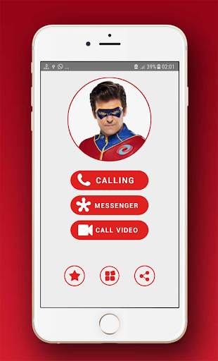 Captain Henry Danger Video Call & Chat simulator screenshot 4