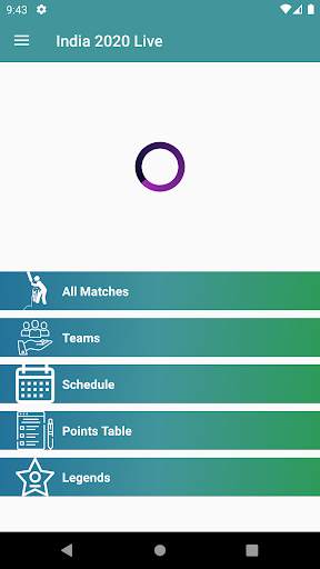 Live cricket match India screenshot 1