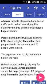 English News in Levels screenshot 2