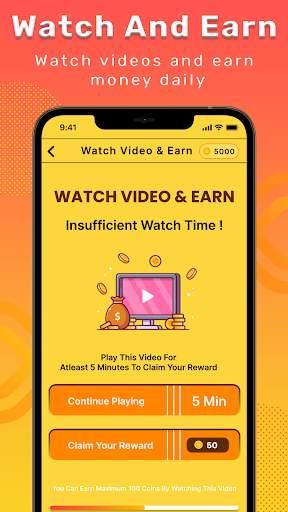 Watch Video And Earn Money स्क्रीनशॉट 2